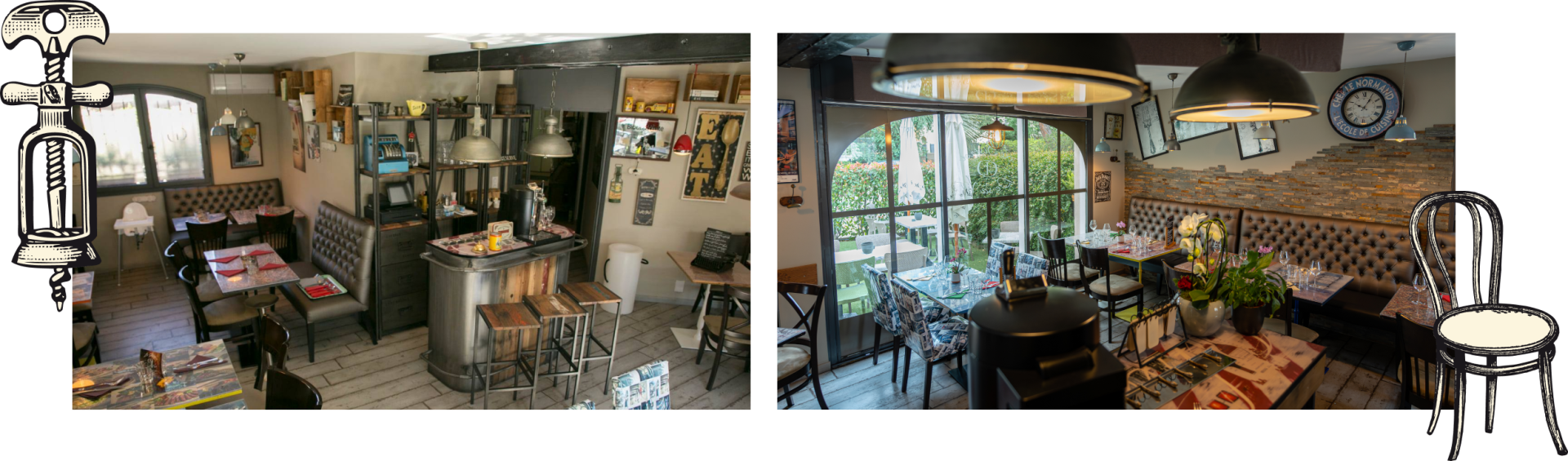 Le restaurant - Le Bistrot De Sa Vie - Valbonne - les meilleurs restaurant de VALBONNE